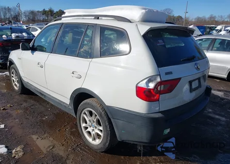 2004 BMW X3 2.5I from USA, damaged, VIN WBXPA73494WC35766